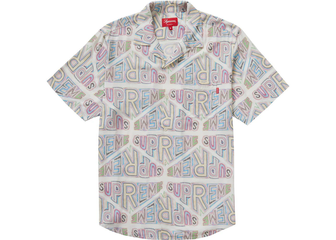 Supreme Perspective Rayon S/S Shirt White