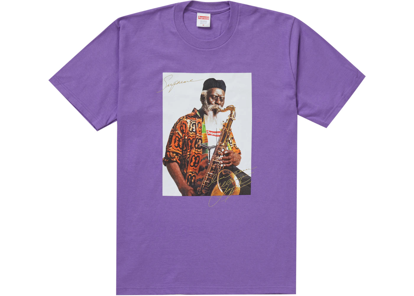 Supreme Pharoah Sanders Tee Purple