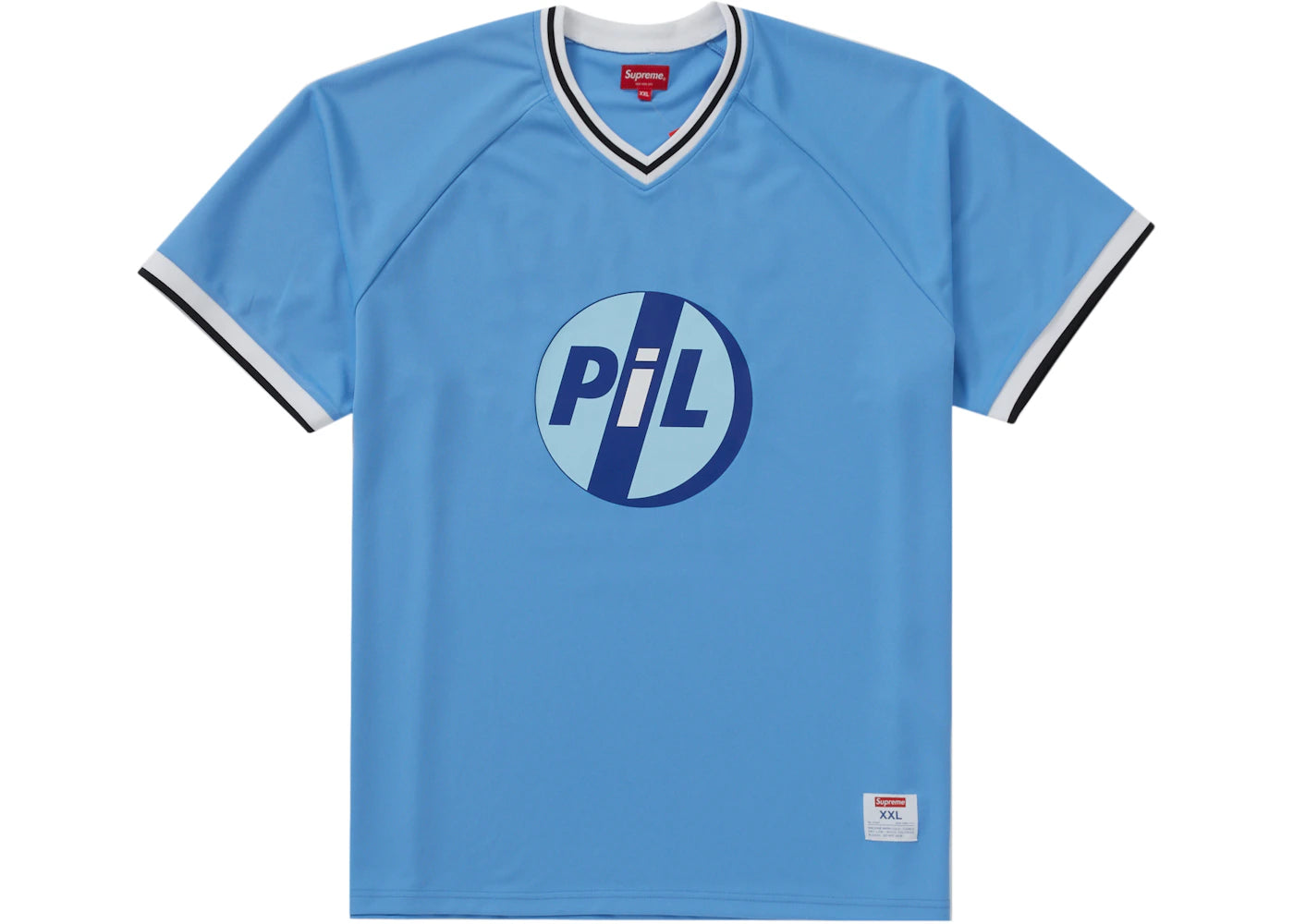 Supreme PiL Baseball Top Light Blue