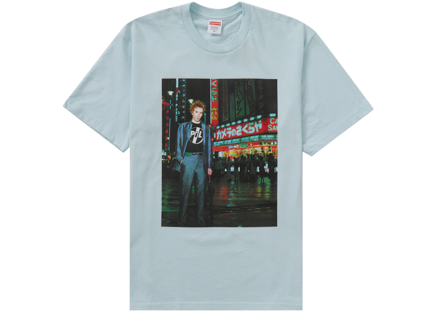 Supreme PiL Live In Tokyo Tee Pale Blue