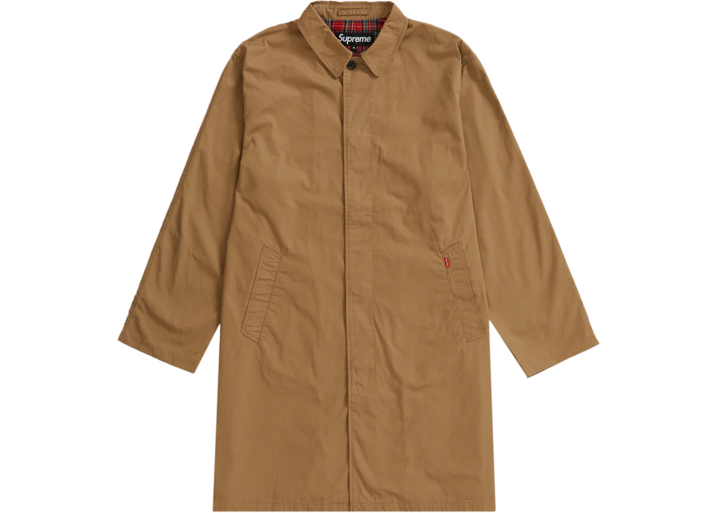 Supreme PiL Trench Coat Tan