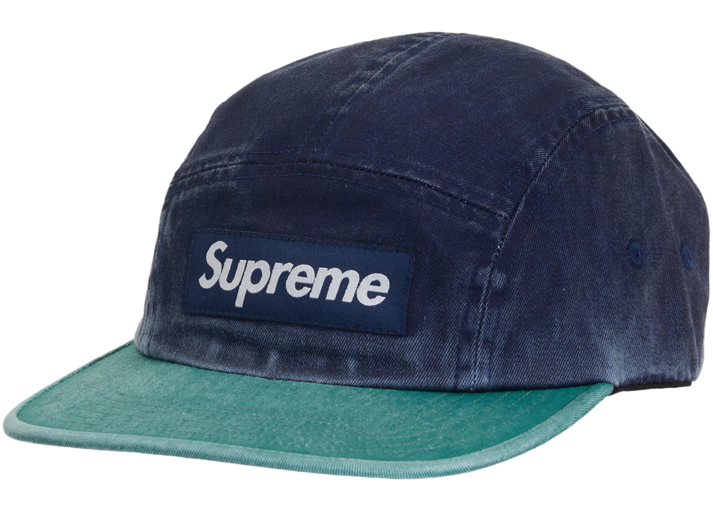 Supreme Pigment 2-Tone Camp Cap Navy