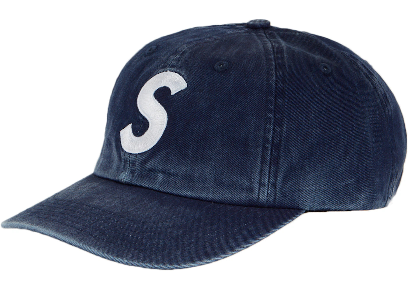 Supreme Pigment Print S Logo 6-Panel 6-Panel (FW22) Indigo