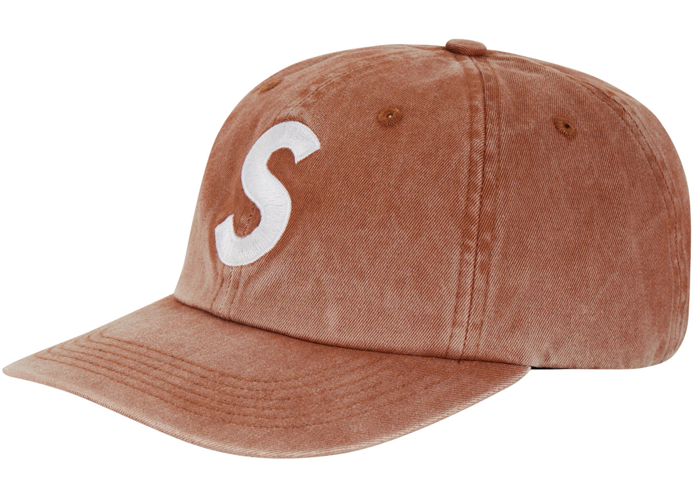 Supreme Pigment Print S Logo 6-Panel 6-Panel (FW22) Tan