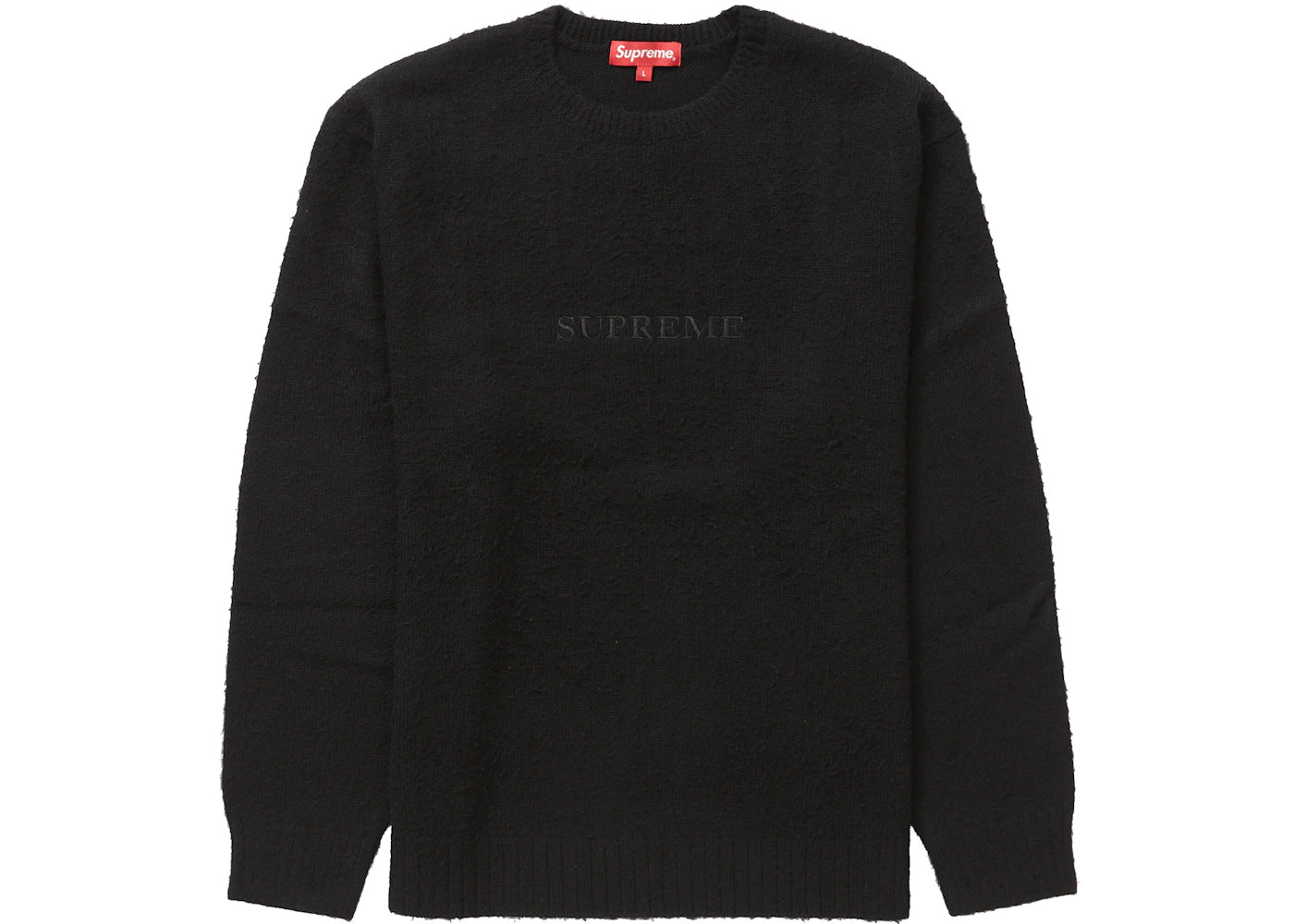 Supreme Pilled Sweater Black