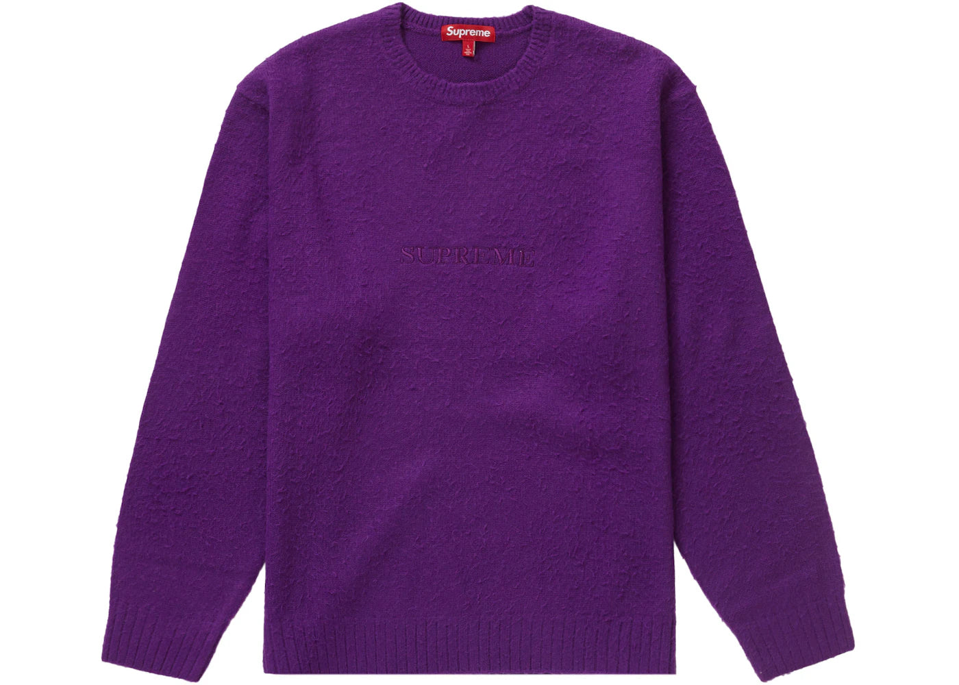 Supreme Pilled Sweater (FW23) Purple