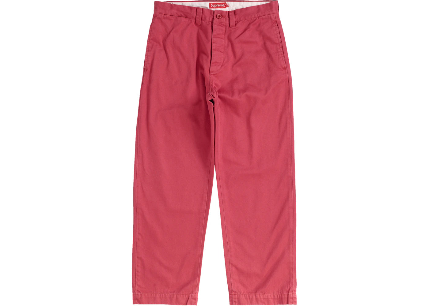 Supreme Pin Up Chino Pant (SS21) Cardinal