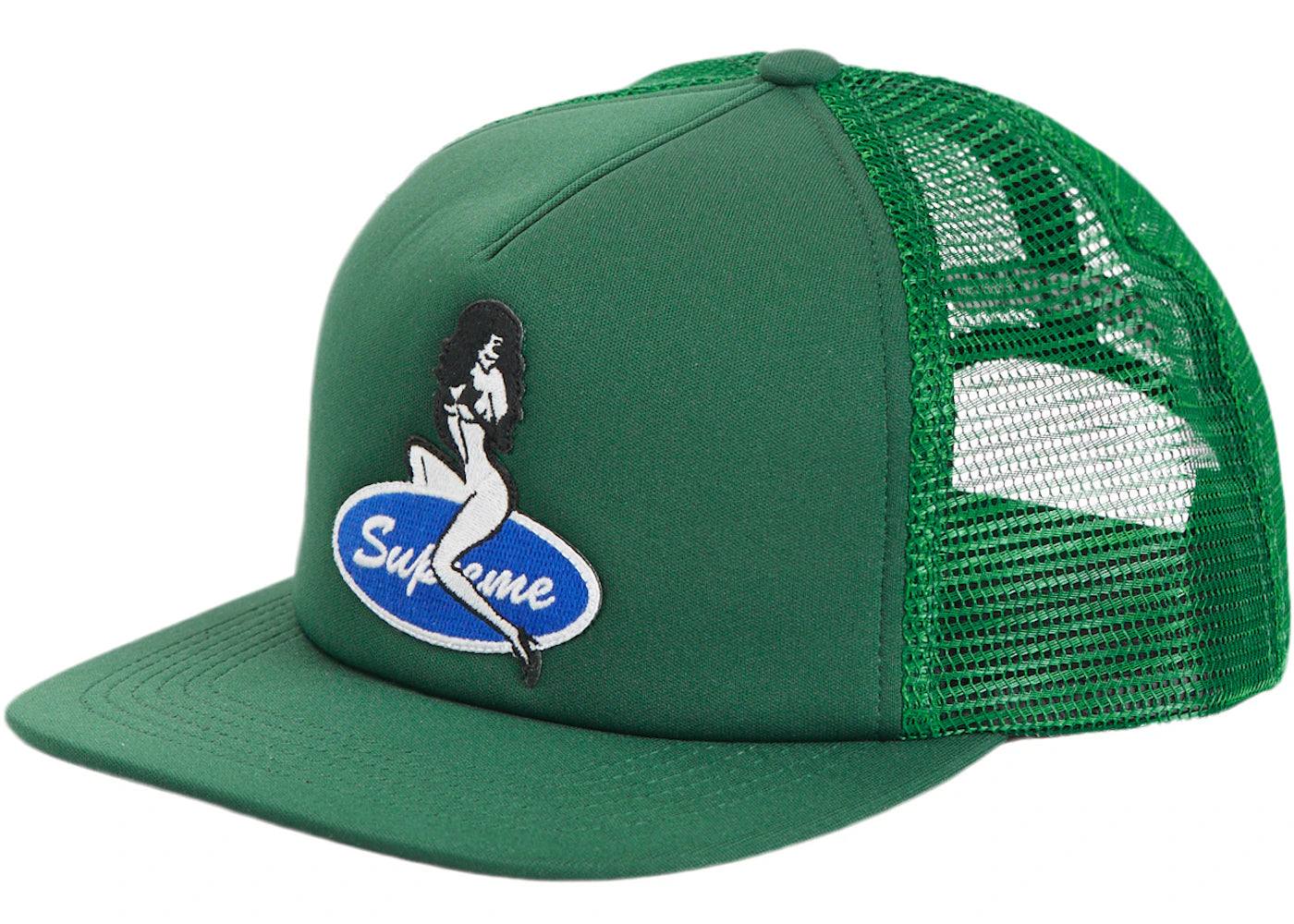 Supreme Pin Up Mesh Back 5-Panel (FW23) Green