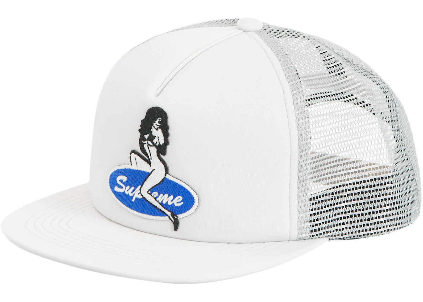 Supreme Pin Up Mesh Back 5-Panel (FW23) Grey