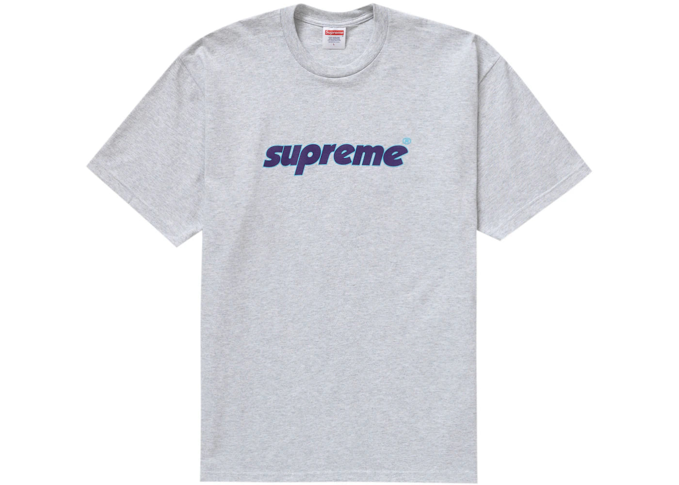 Supreme Pinline Tee Ash Grey