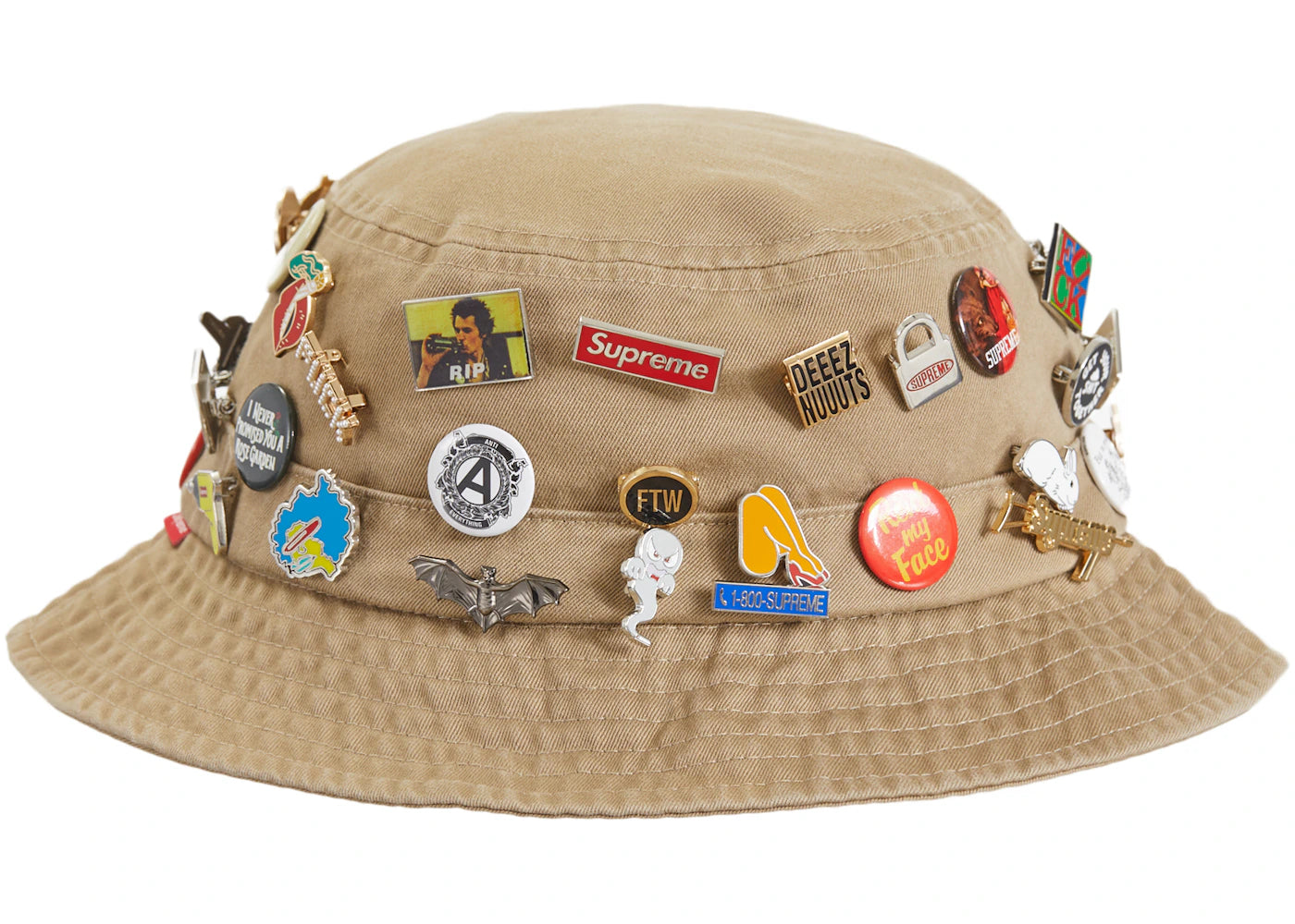 Supreme Pins Crusher Brown