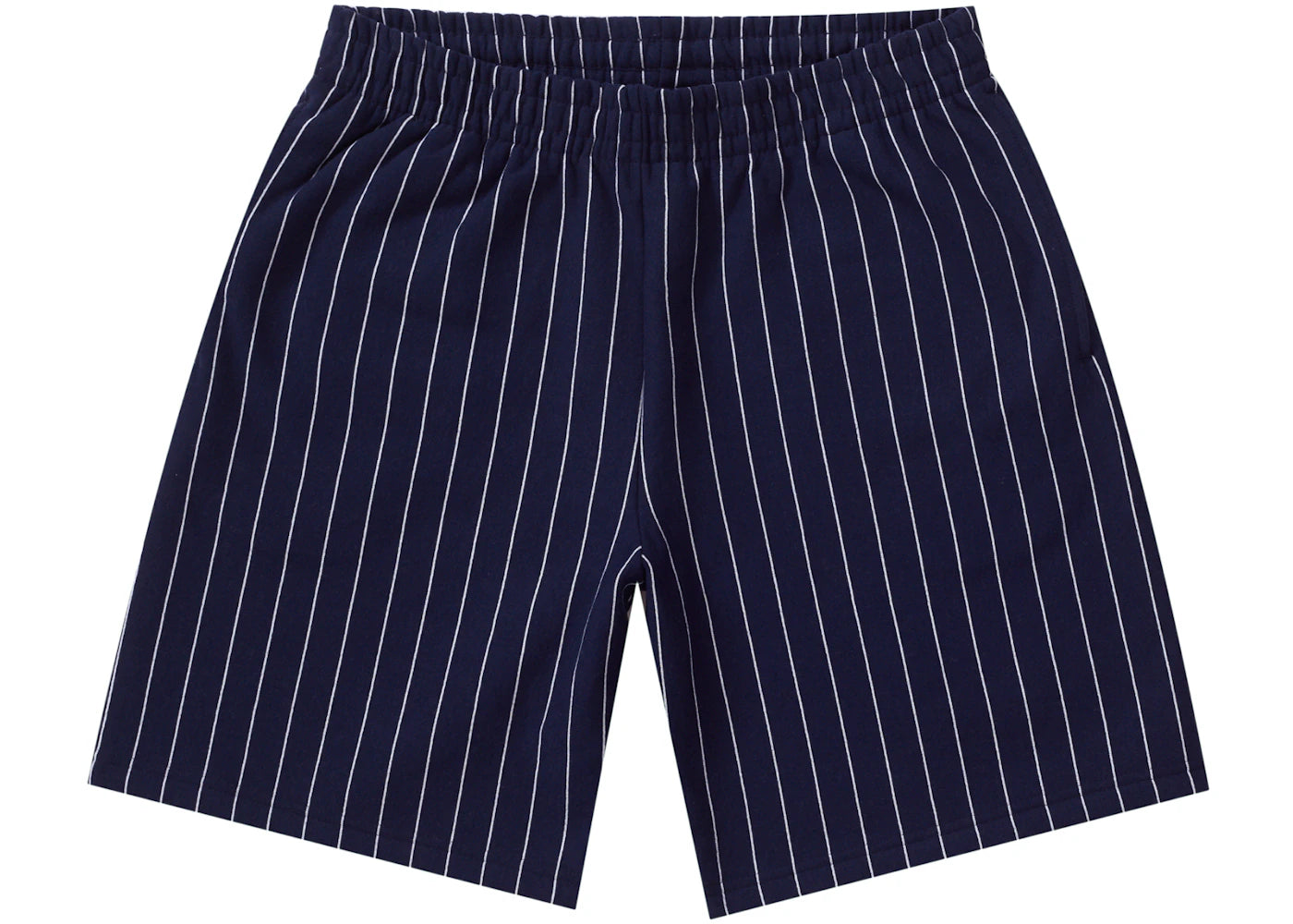 Supreme Pinstripe Sweatshort Navy