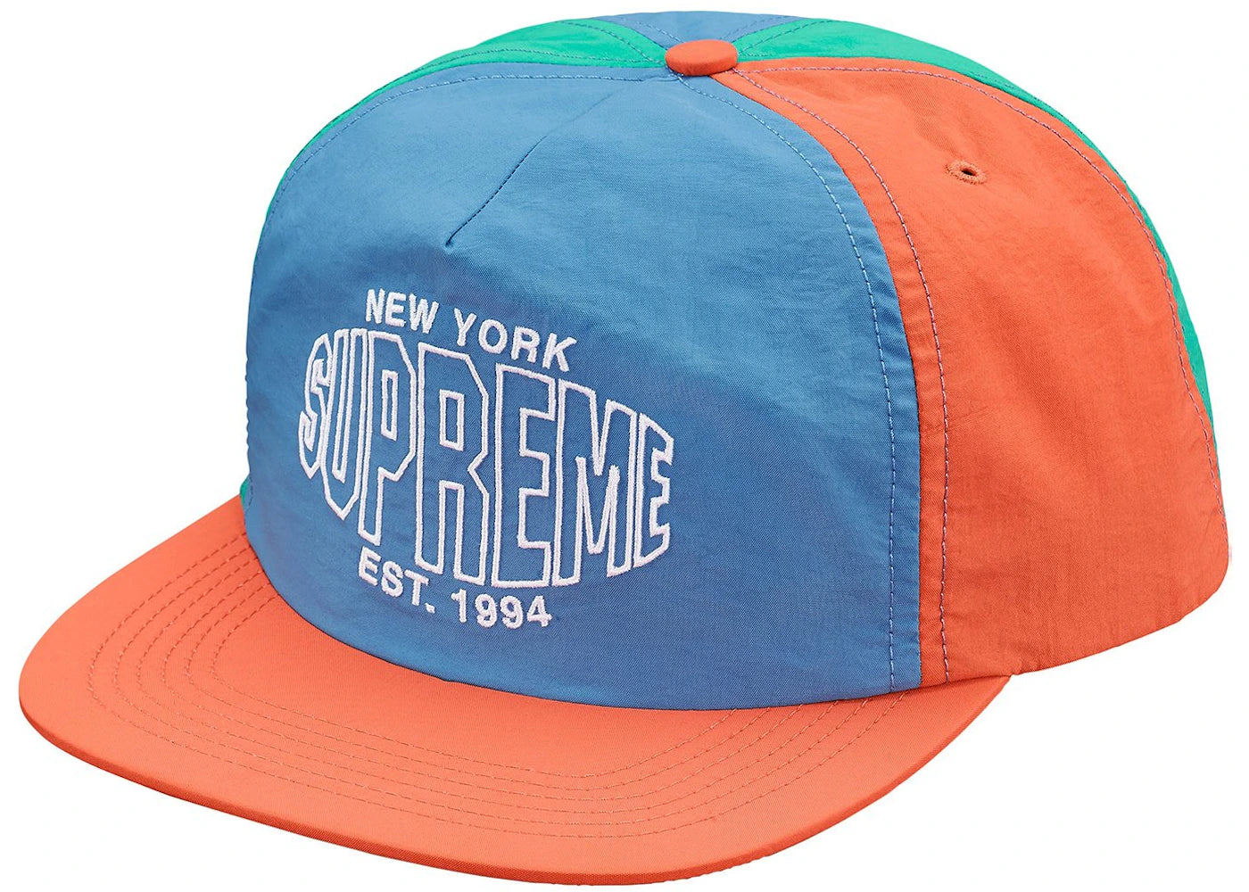 Supreme Pinwheel Nylon 5-Panel Blue