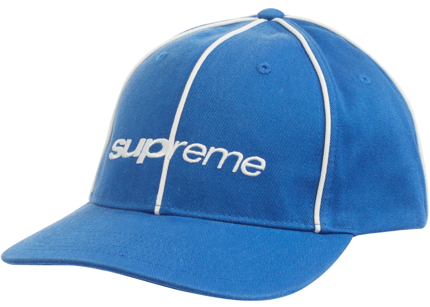 Supreme Piping 6-Panel (FW22) Blue