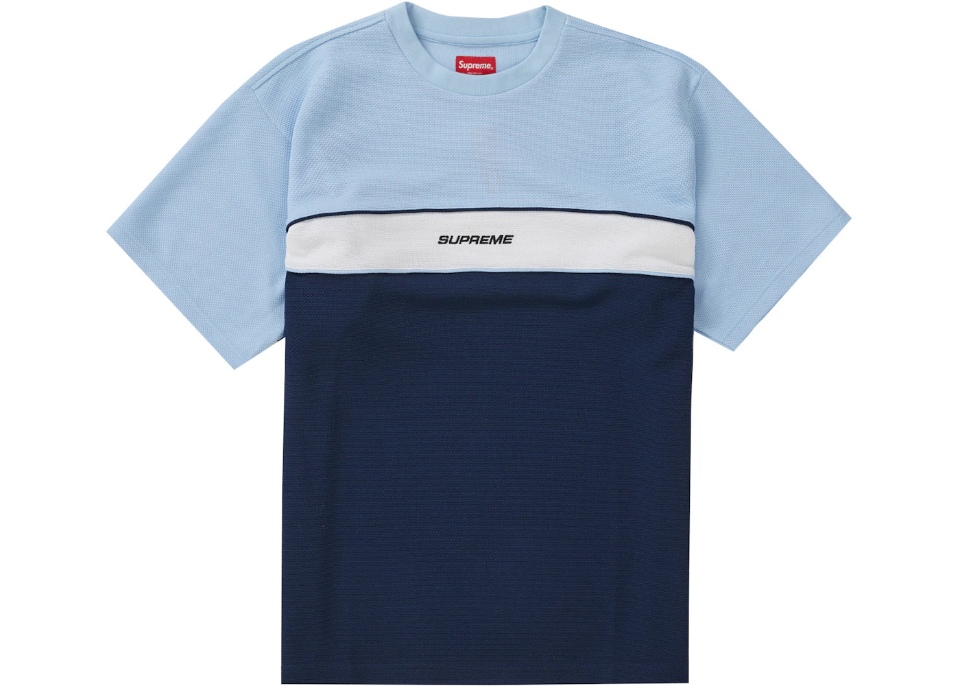 Supreme Piping Practice S/S Top Blue