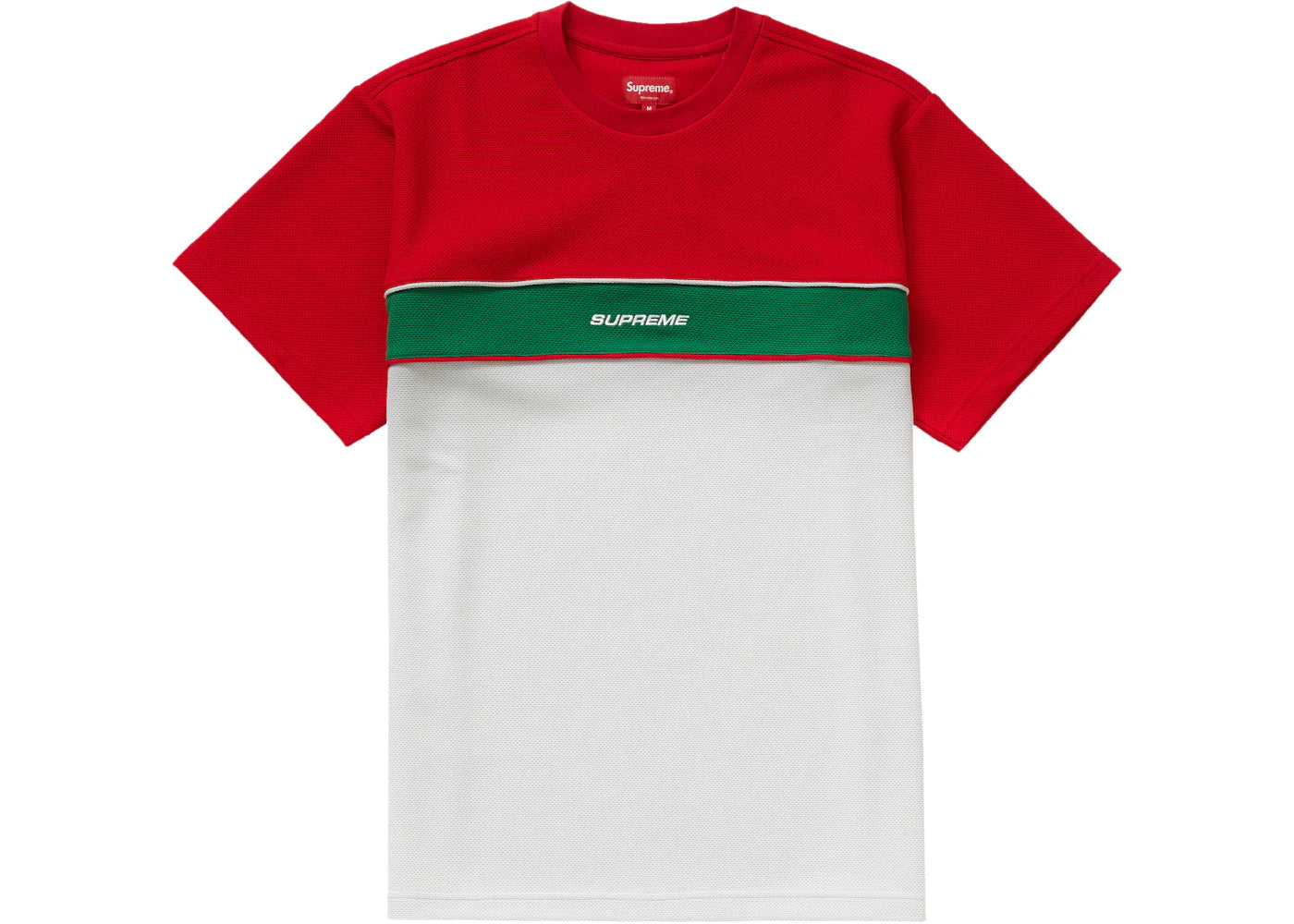 Supreme Piping Practice S/S Top Red