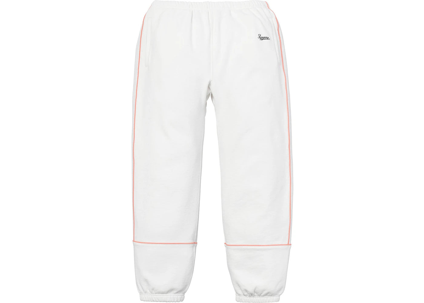 Supreme Piping Sweatpant White