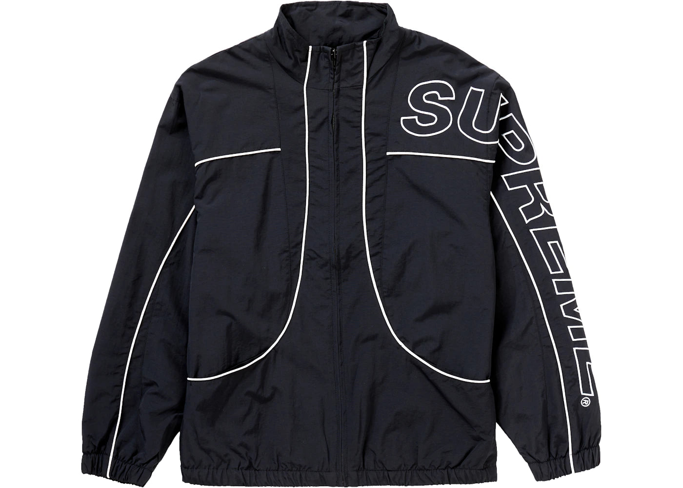 Supreme Piping Track Jacket (FW20) Black