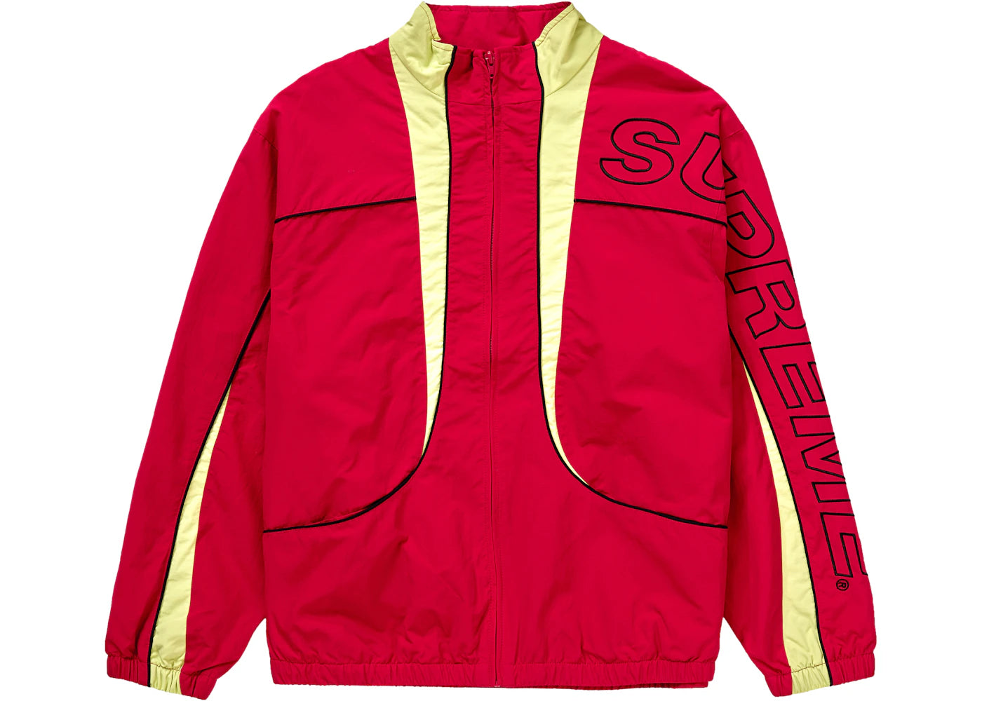 Supreme Piping Track Jacket (FW20) Red