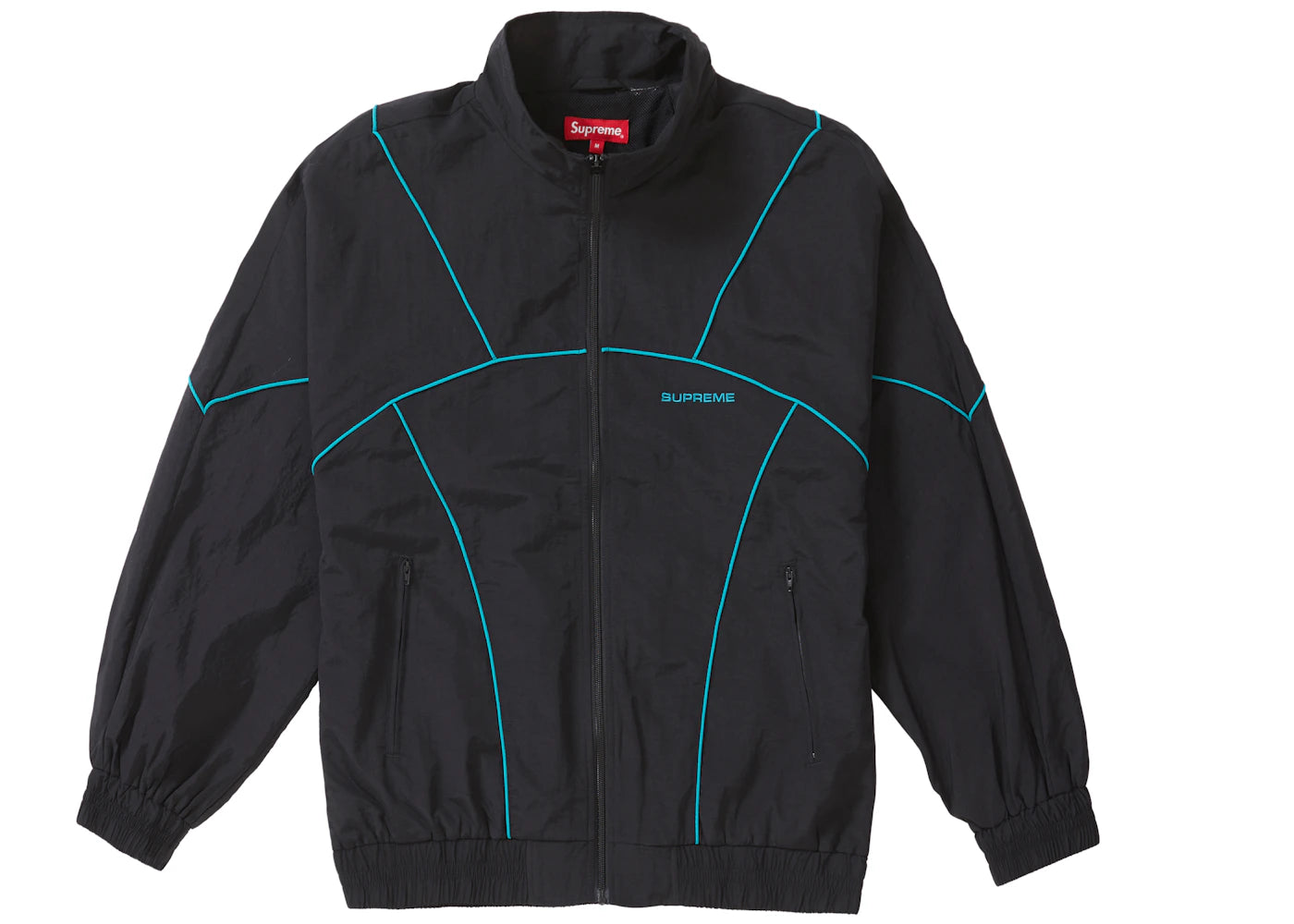 Supreme Piping Track Jacket (SS19) Black