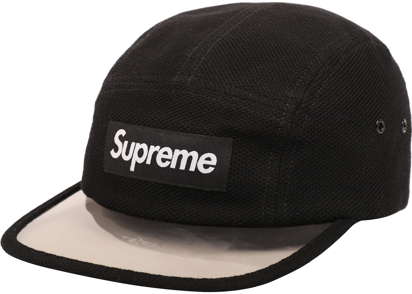 Supreme Pique Angler Camp Cap Black