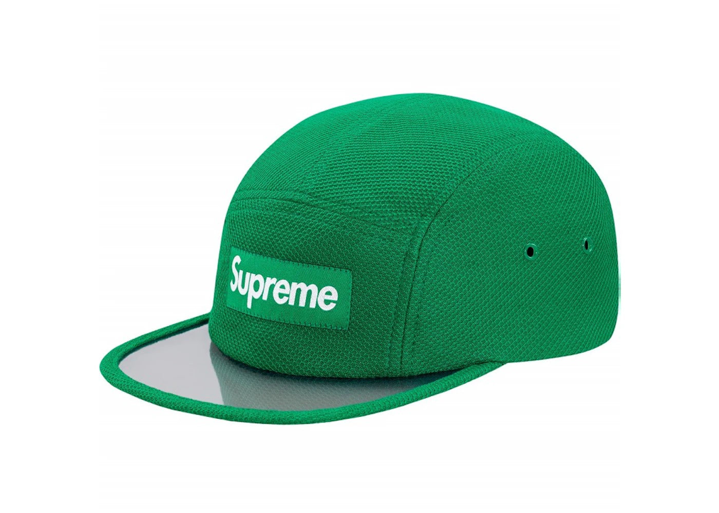 Supreme Pique Angler Camp Cap Green