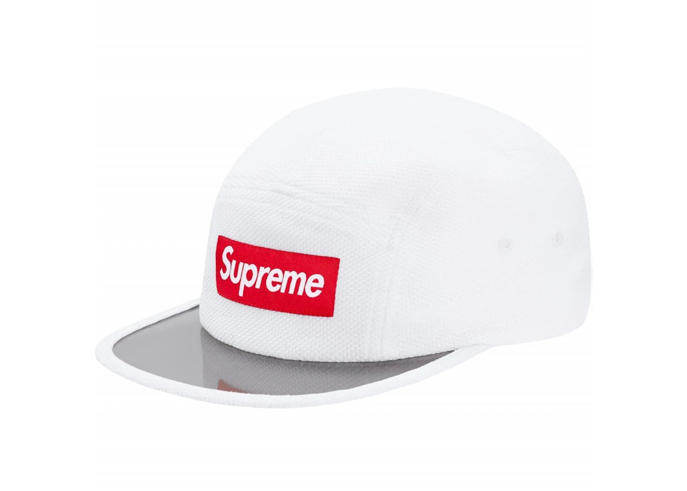 Supreme Pique Angler Camp Cap White