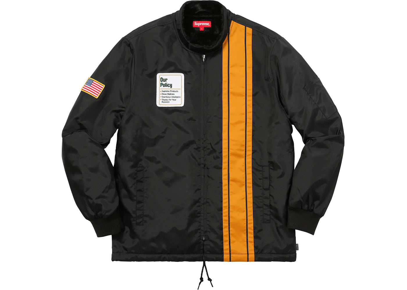 Supreme Pit Crew Jacket Black