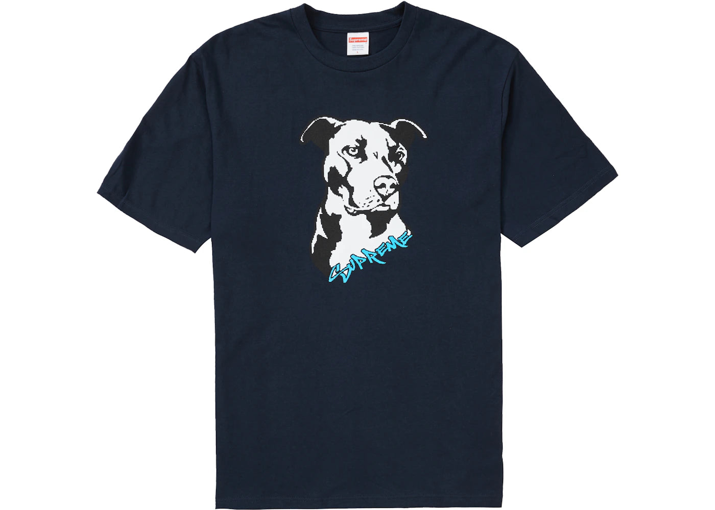 Supreme Pitbull Tee Navy