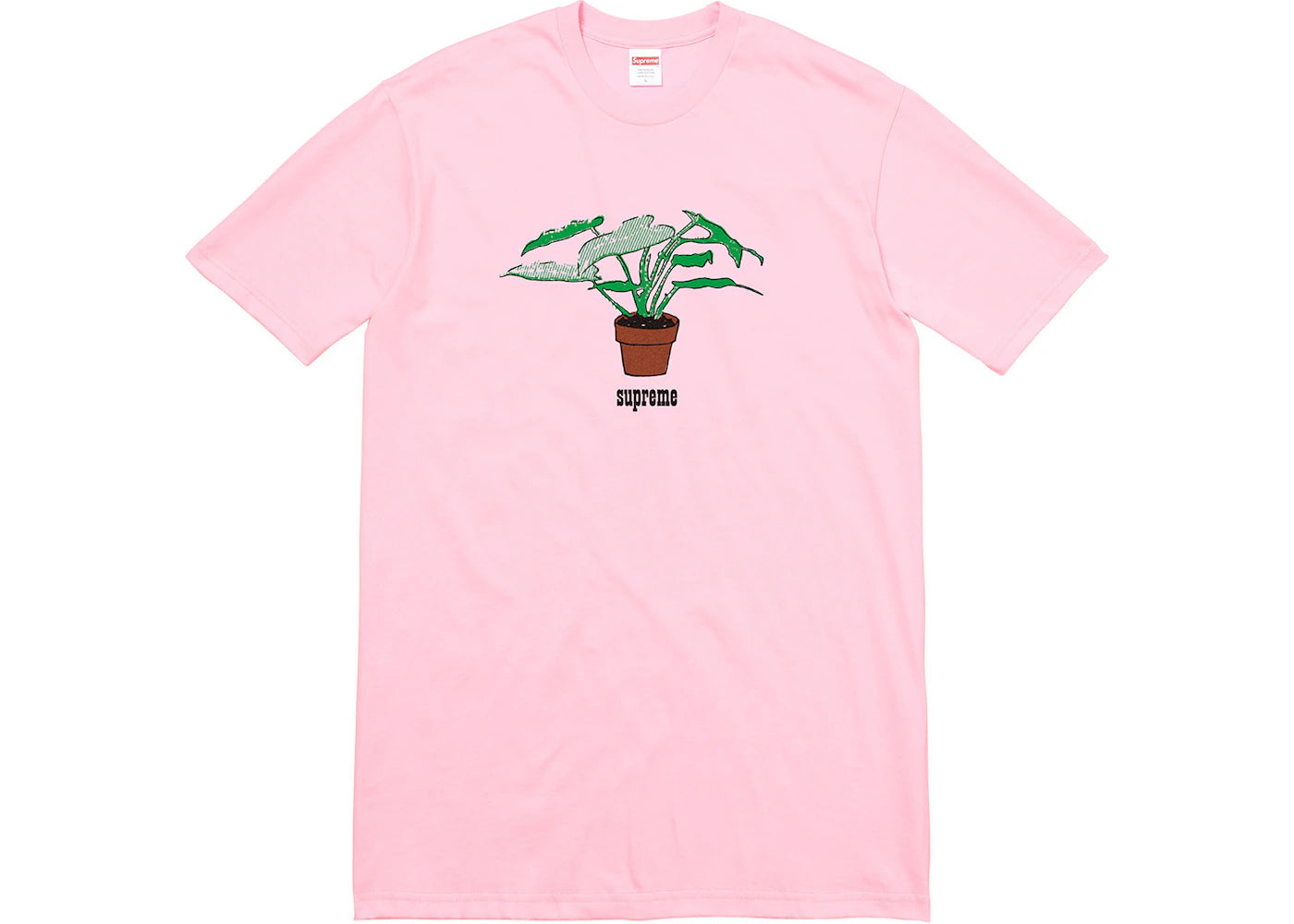 Supreme Plant Tee Light Pink