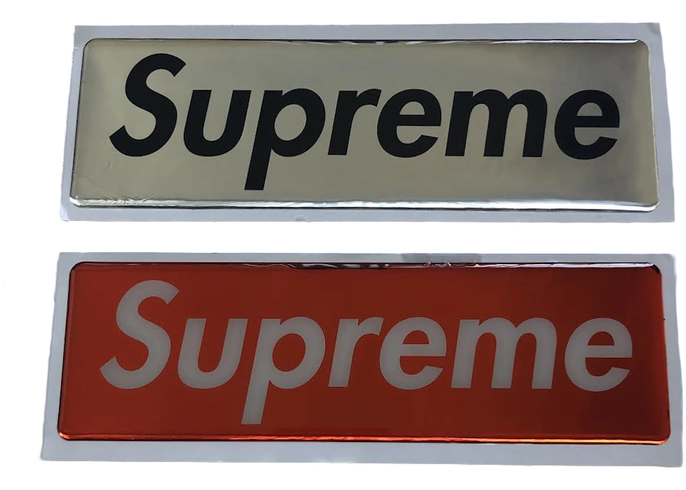 Supreme Plastic Box Logo Sticker Set