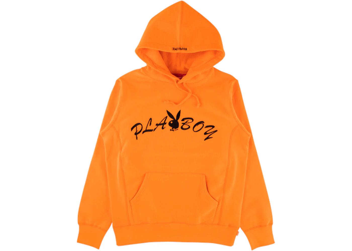 Supreme Playboy Hooded Sweatshirt (SS17) Orange