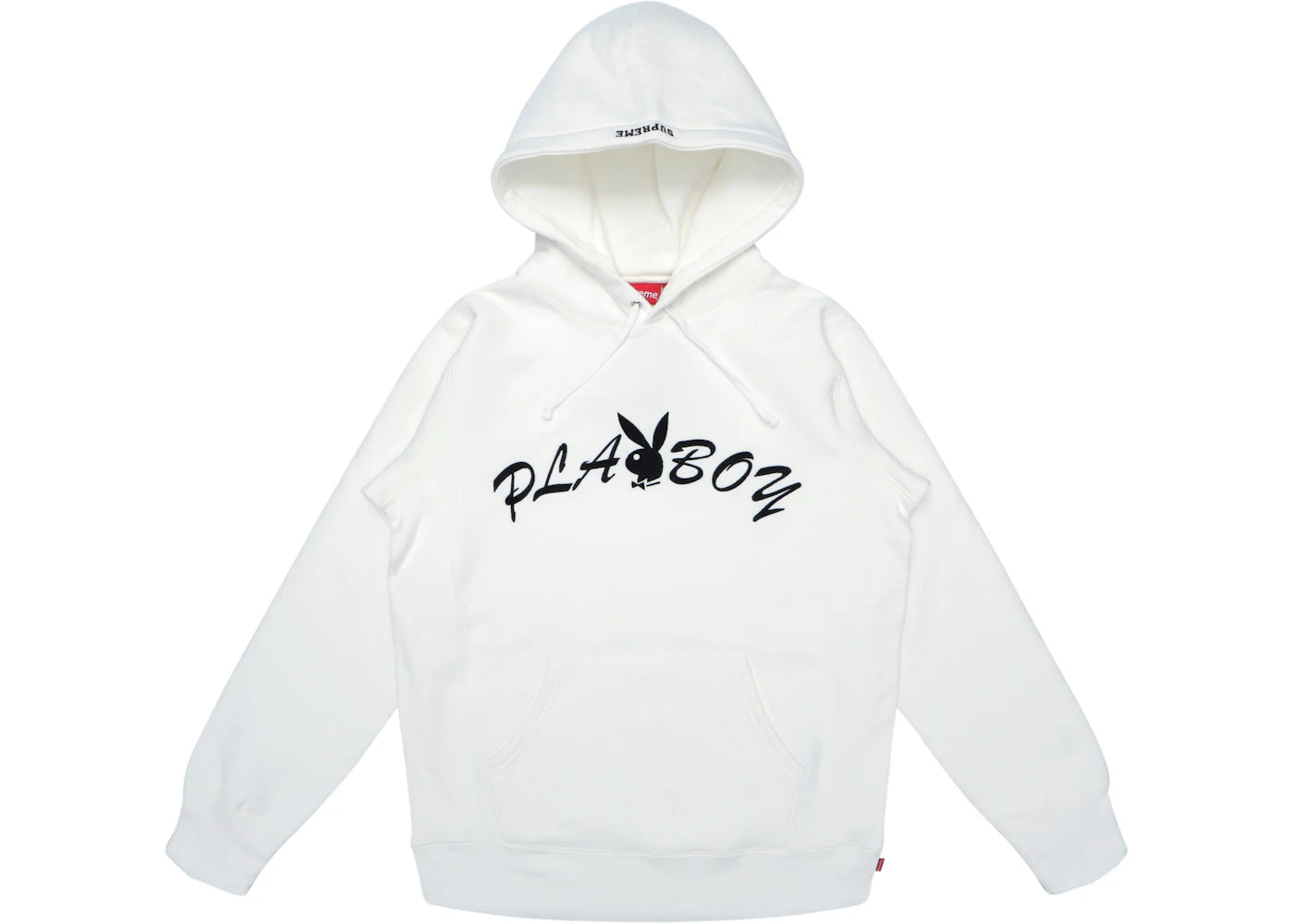 Supreme Playboy Hooded Sweatshirt (SS17) White