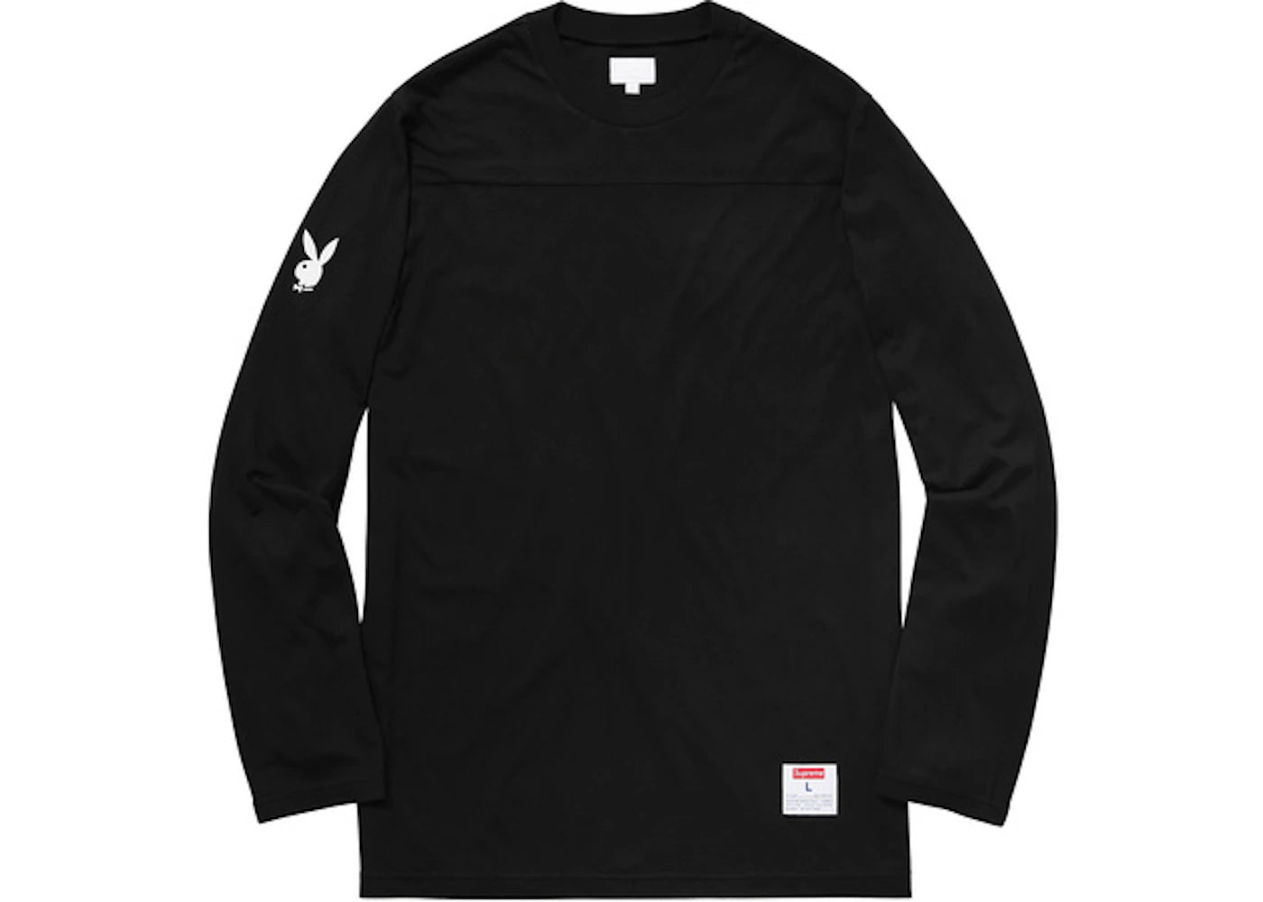 Supreme Playboy LS Football Top Black