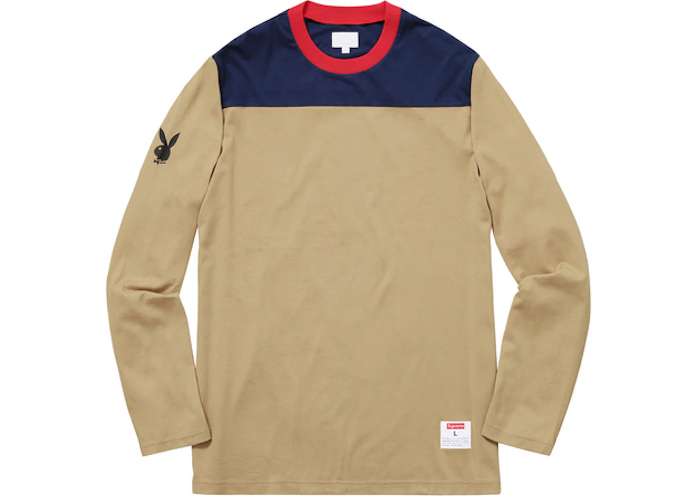 Supreme Playboy LS Football Top Tan
