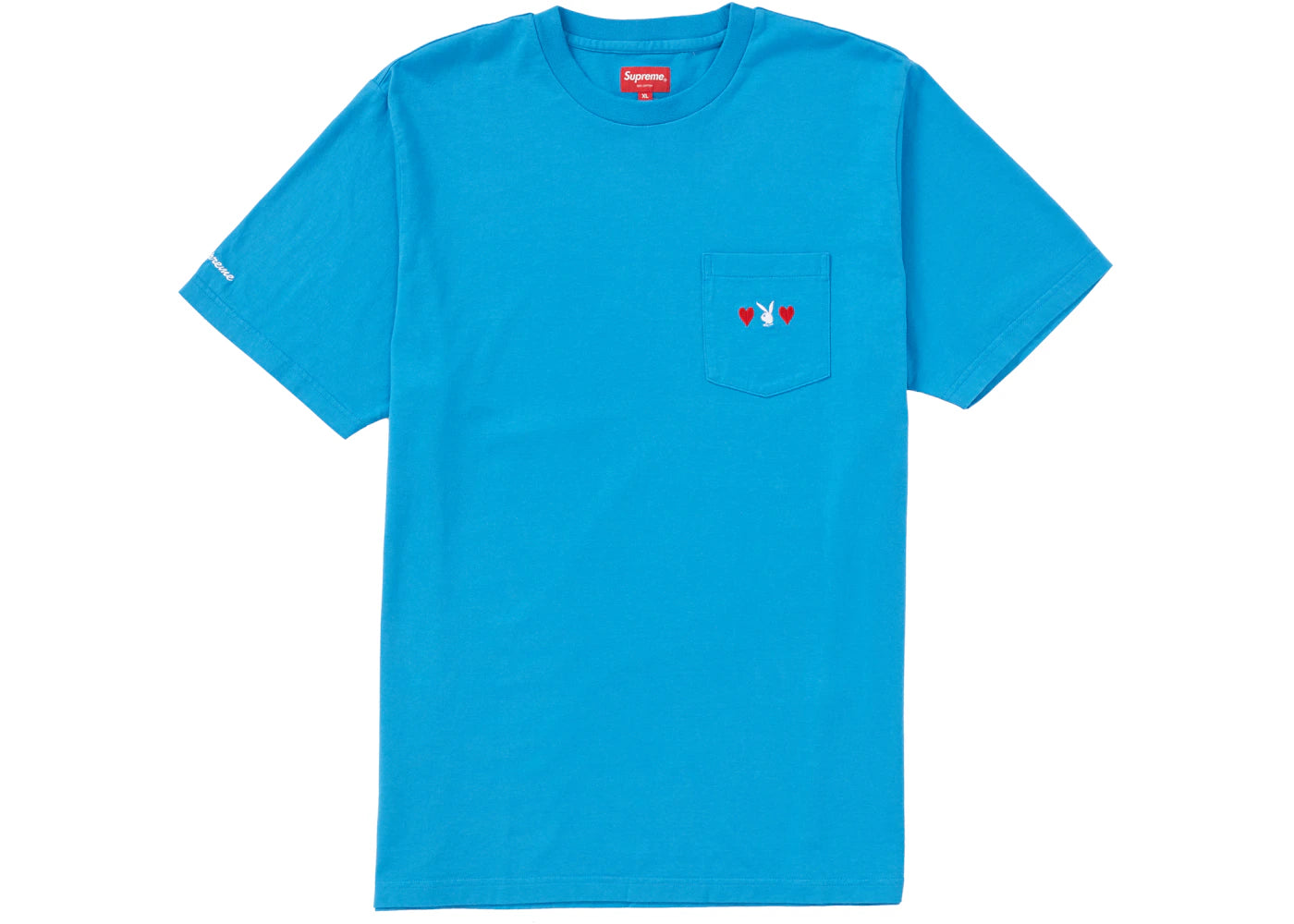 Supreme Playboy Pocket Tee Bright Royal