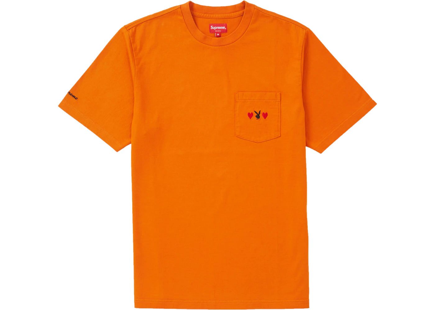 Supreme Playboy Pocket Tee Orange