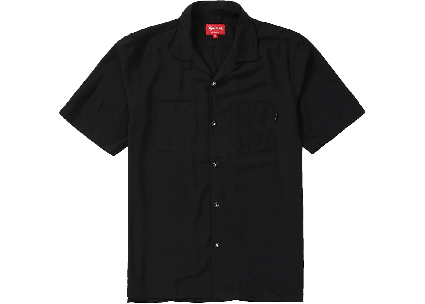 Supreme Playboy Rayon S/S Shirt Black