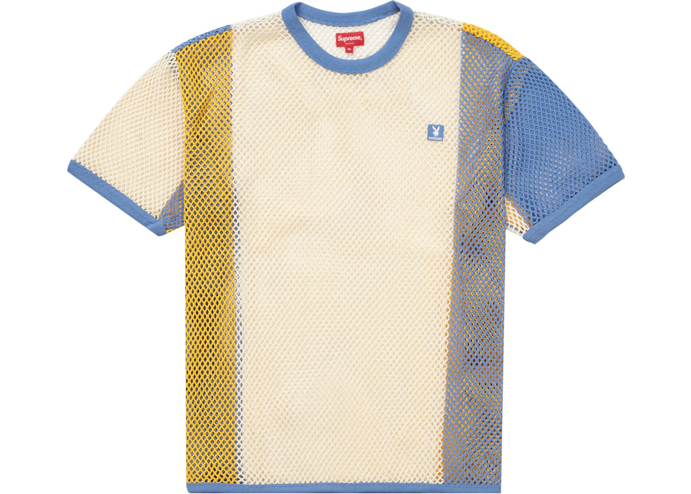 Supreme Playboy String S/S Top Light Blue Multi