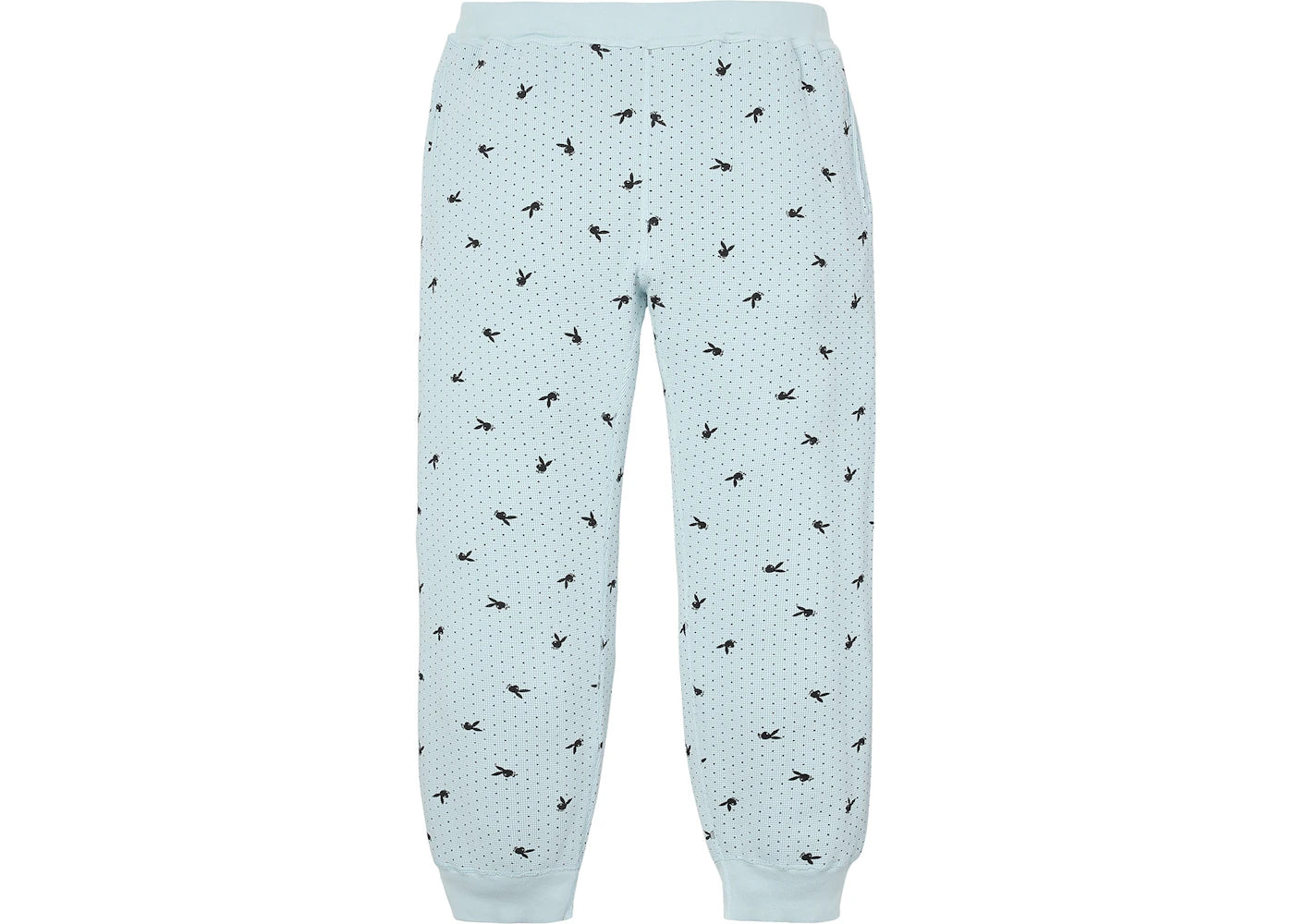 Supreme Playboy Waffle Thermal Pant Light Blue