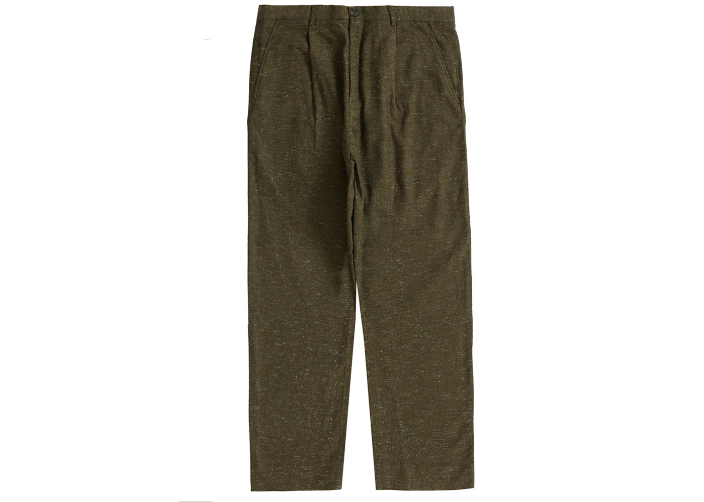 Supreme Pleated Trouser Dark Green