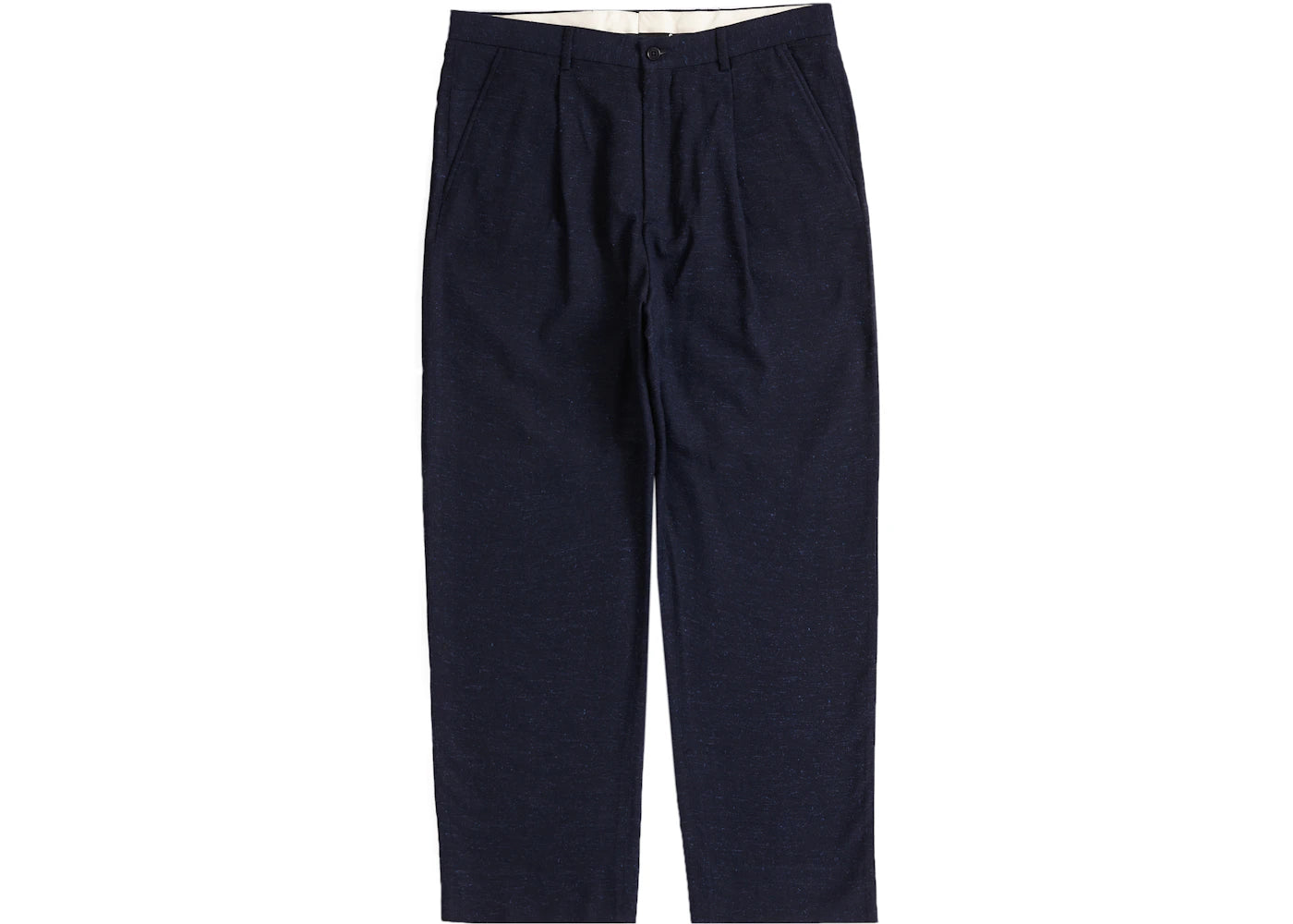 Supreme Pleated Trouser Navy