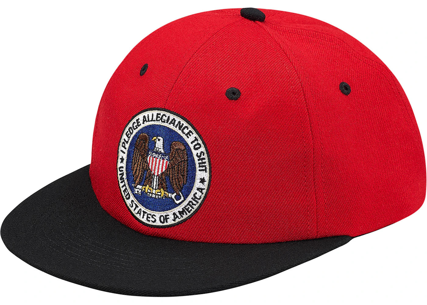 Supreme Pledge Allegiance 6-Panel Red