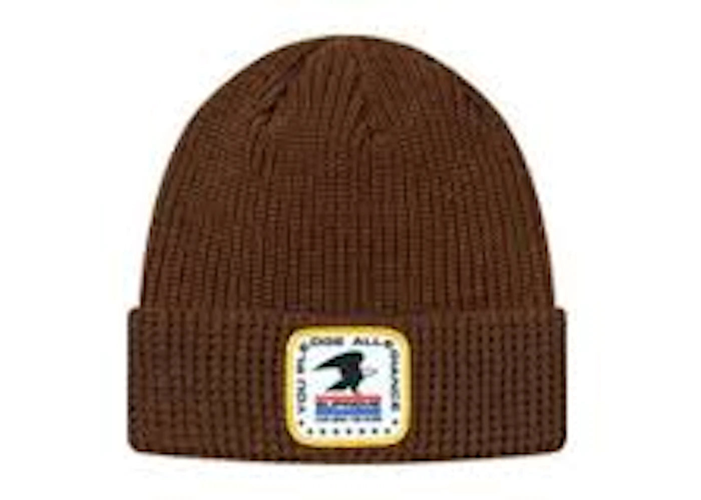 Supreme Pledge Allegiance Beanie Brown