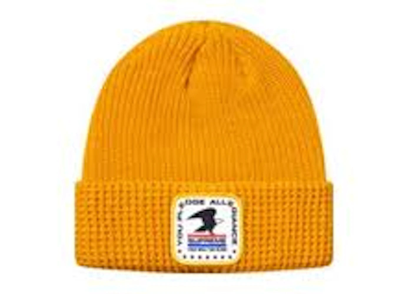 Supreme Pledge Allegiance Beanie Yellow