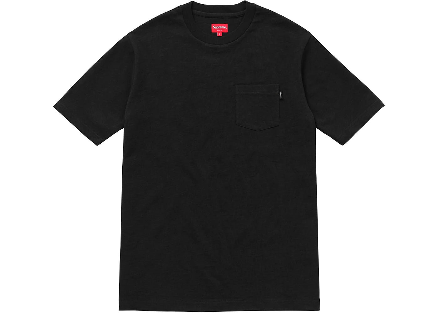 Supreme Pocket Tee Black