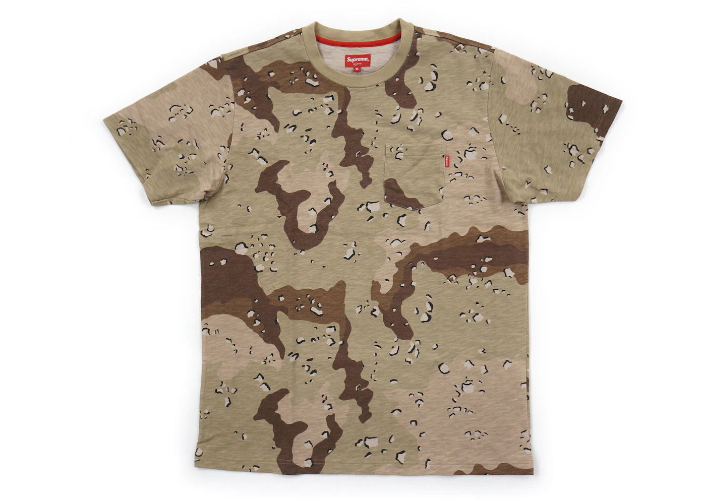 Supreme Pocket Tee Desert Camo