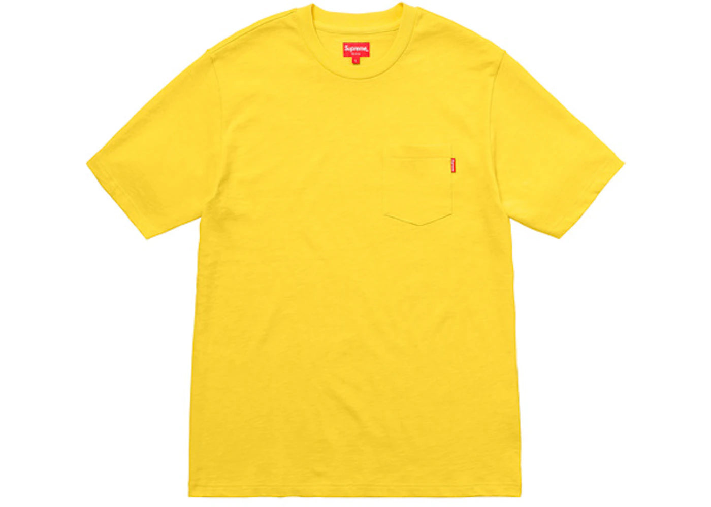 Supreme Pocket Tee (SS18) Dark Yellow