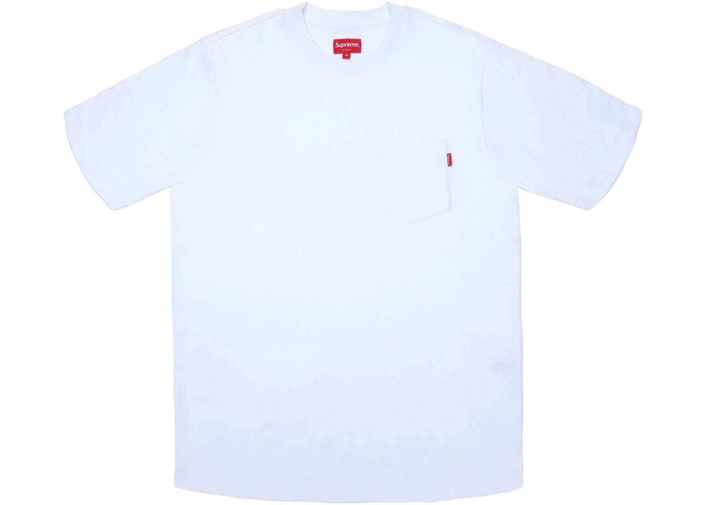 Supreme Pocket Tee White