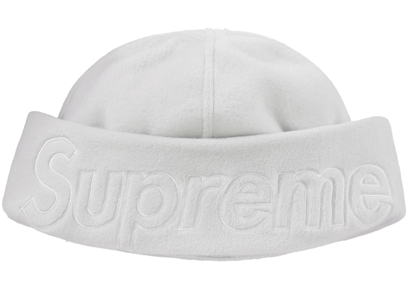 Supreme Polartec Beanie (FW23) Light Grey